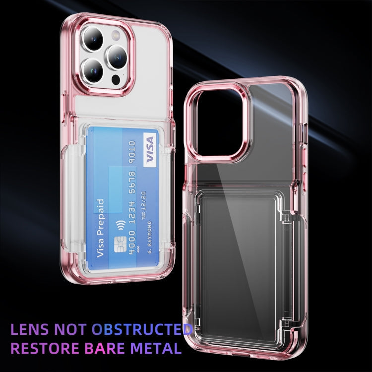 Card Holder Acrylic Hybrid TPU Phone Case, Series 1