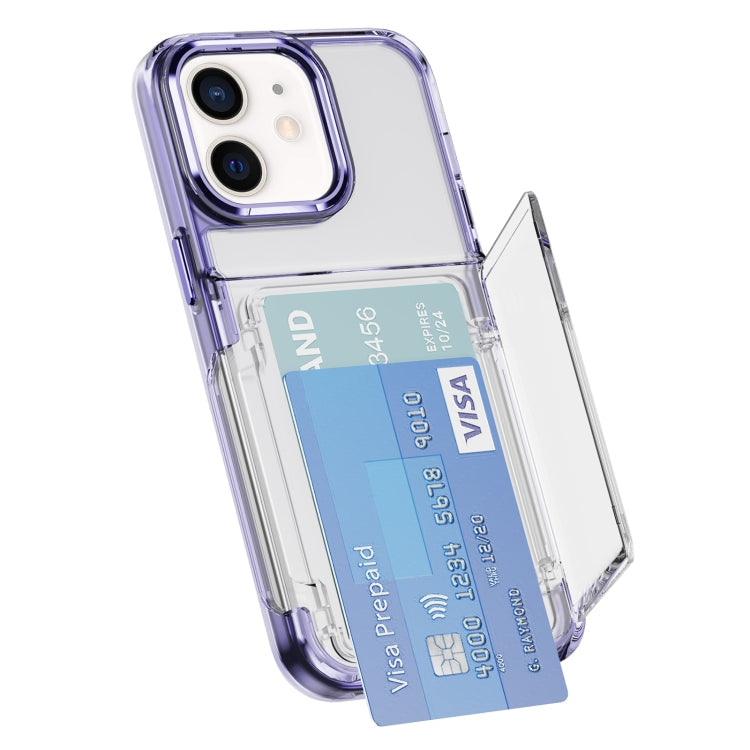 Card Holder Acrylic Hybrid TPU Phone Case, Series 1