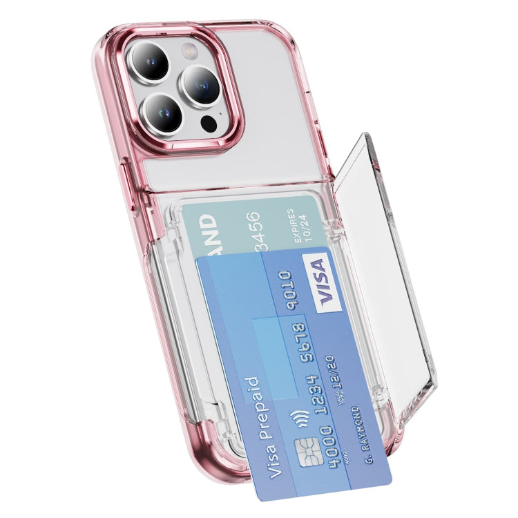 Card Holder Acrylic Hybrid TPU Phone Case, Series 1