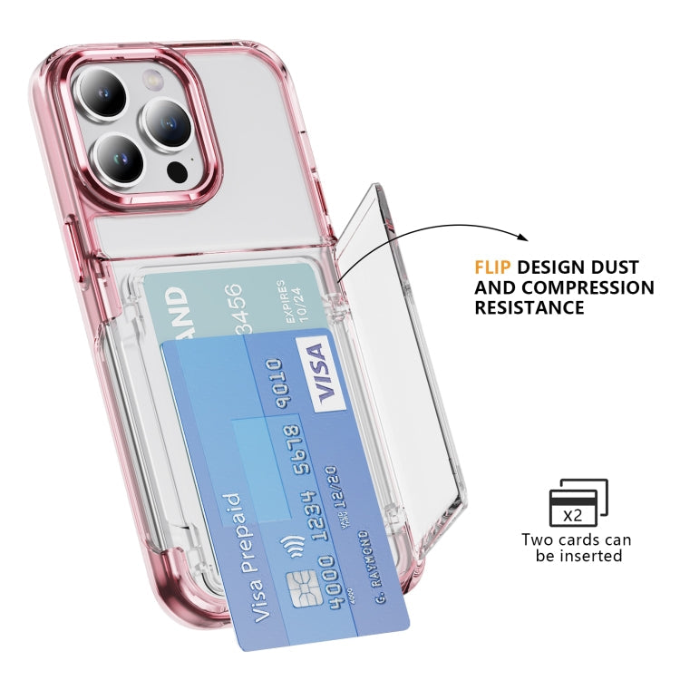 Card Holder Acrylic Hybrid TPU Phone Case, Series 4