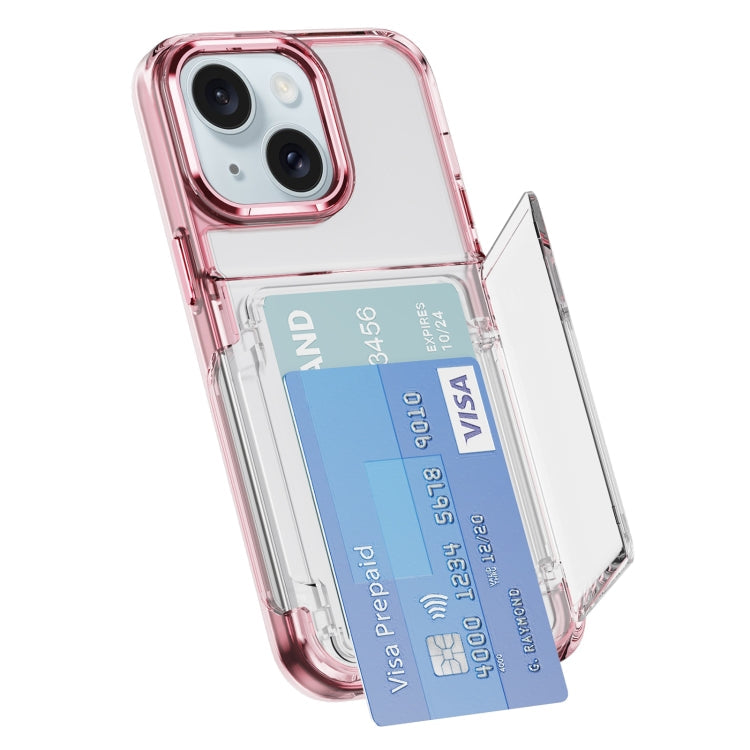 Card Holder Acrylic Hybrid TPU Phone Case, Series 2