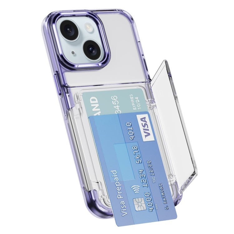 Card Holder Acrylic Hybrid TPU Phone Case, Series 2