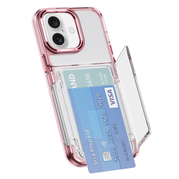 Card Holder Acrylic Hybrid TPU Phone Case, Series 2