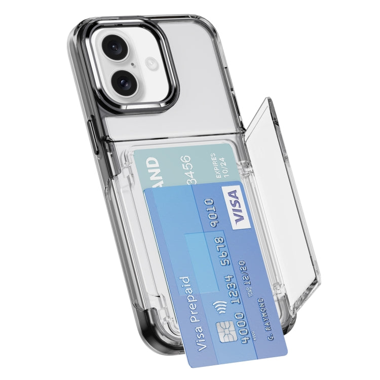 Card Holder Acrylic Hybrid TPU Phone Case, Series 2