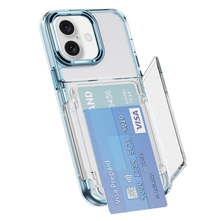 Card Holder Acrylic Hybrid TPU Phone Case, Series 2