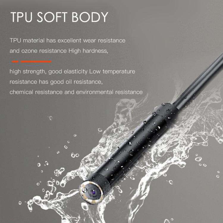 T21 4.5 inch IPS Color Screen 8mm Single Camera Split Hard Cable Industrial Endoscope Reluova