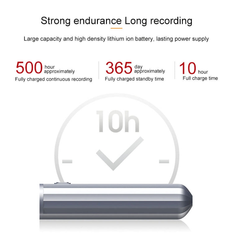 JNN Q72 HD Noise Reduction Long Standby Smart Voice Recorder Recording Device