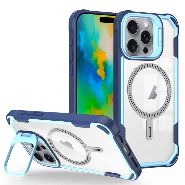 Transparent Acrylic MagSafe Lens Holder Phone Case, Series 3