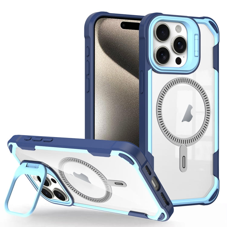 Transparent Acrylic MagSafe Lens Holder Phone Case, Series 1