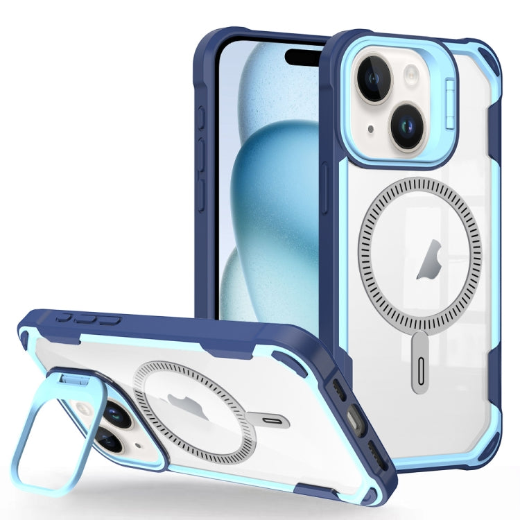 Transparent Acrylic MagSafe Lens Holder Phone Case, Series 2