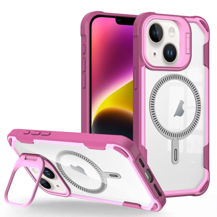 Transparent Acrylic MagSafe Lens Holder Phone Case, Series 3