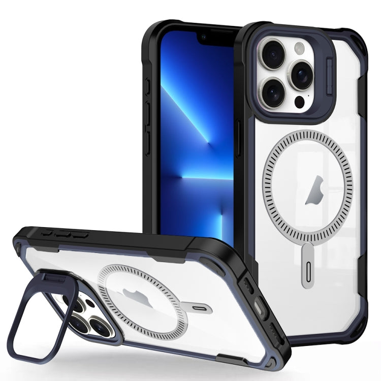 Transparent Acrylic MagSafe Lens Holder Phone Case, Series 2