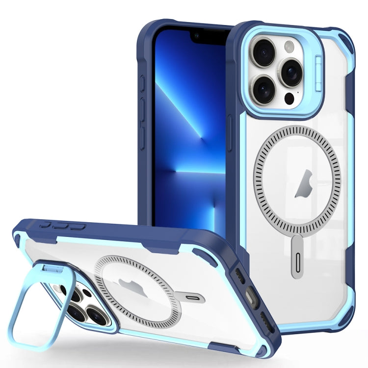 Transparent Acrylic MagSafe Lens Holder Phone Case, Series 2