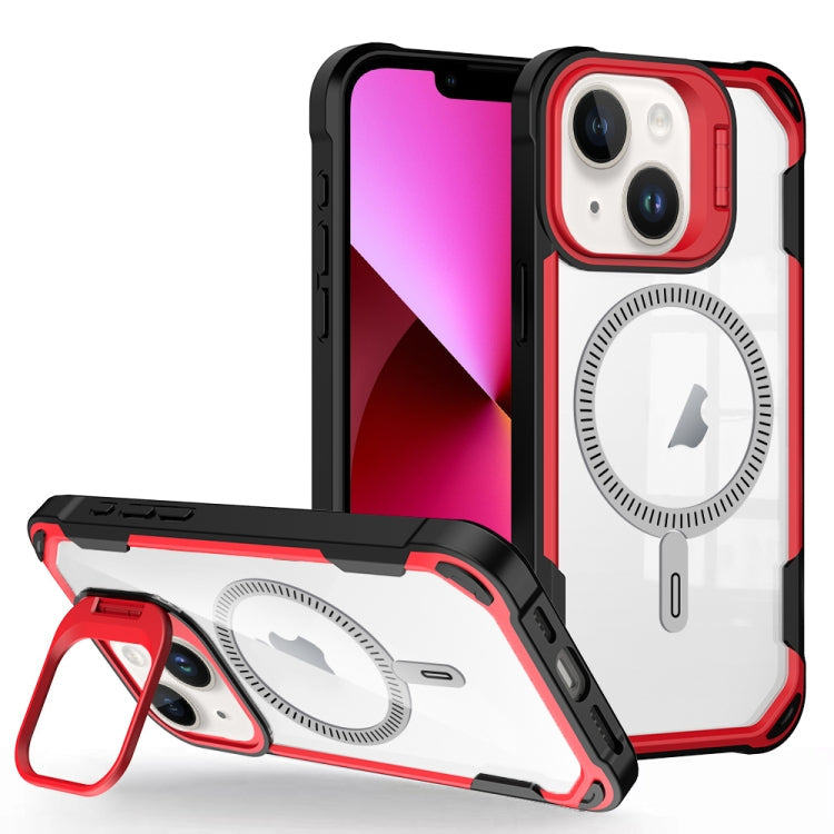 Transparent Acrylic MagSafe Lens Holder Phone Case, Series 3