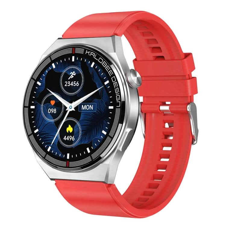 1.3 inch Silicone Band IP68 Waterproof Smart Watch Support Bluetooth Call