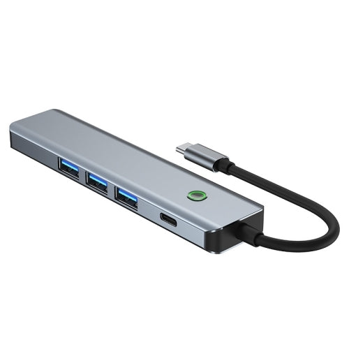 BYL-2319 5 in 1 USB-C / Type-C to USB3.0+USB-C / Type-C+HDTV Multi-function Docking Station My Store