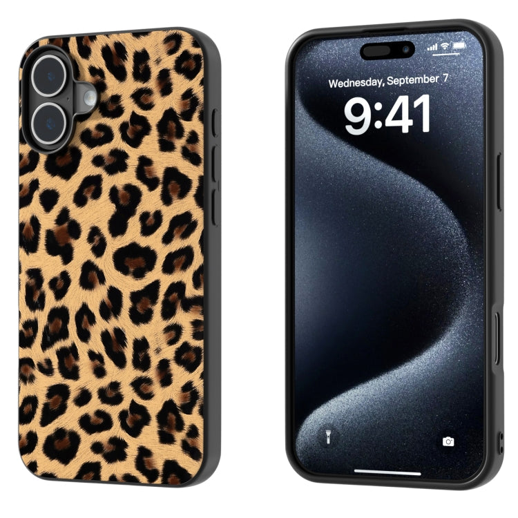 Black Frame Leopard Phone Case