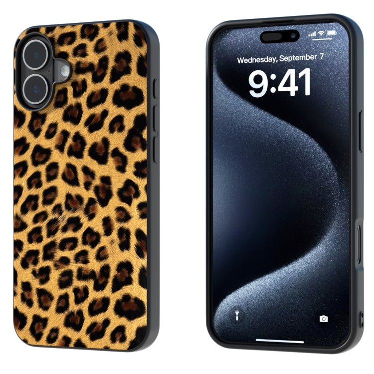 Black Frame Leopard Phone Case