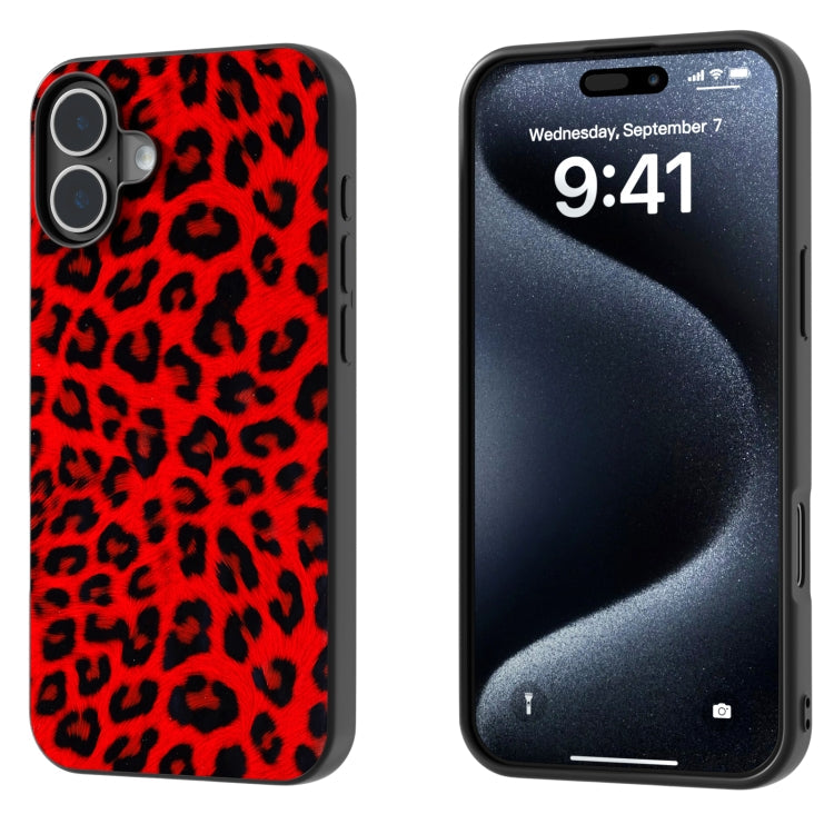 Black Frame Leopard Phone Case