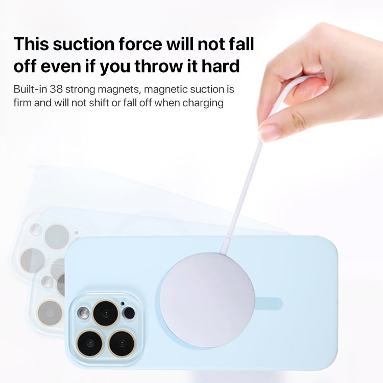 Liquid Silicone MagSafe Full Coverage Phone Case with Lens Film, Series 1