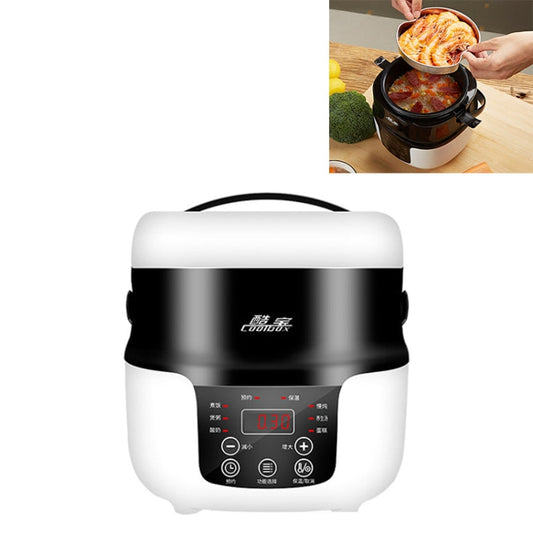 COOLBOX Vehicle Multi-function Mini Rice Cooker Capacity: 2.0L