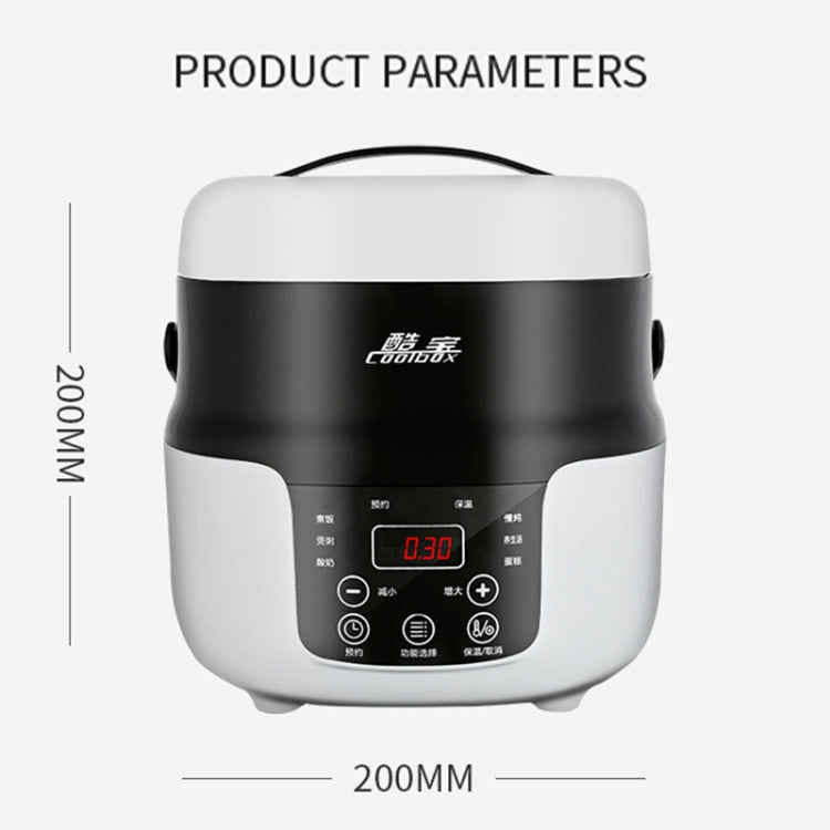 COOLBOX Vehicle Multi-function Mini Rice Cooker Capacity: 2.0L ÎҵÄÉ̵ê