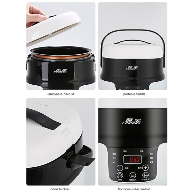 COOLBOX Vehicle Multi-function Mini Rice Cooker Capacity: 2.0L ÎҵÄÉ̵ê