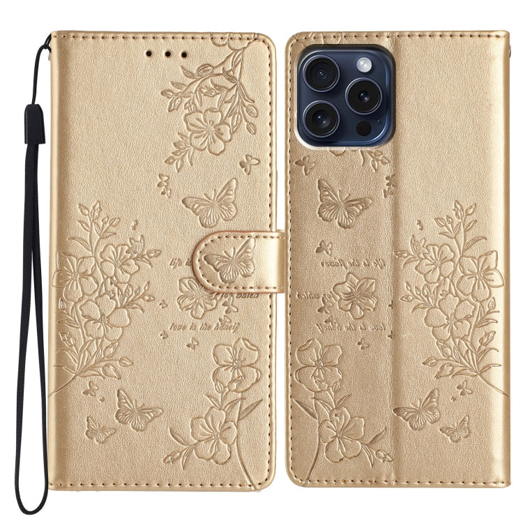 Butterflies and Flowers Leather Phone Case, Series 3