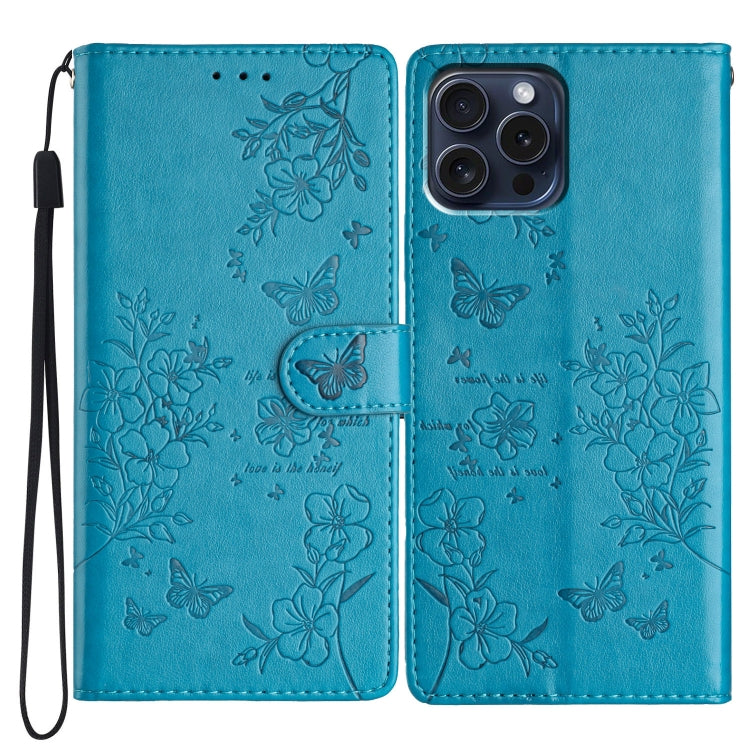 Butterflies and Flowers Leather Phone Case, Series 3