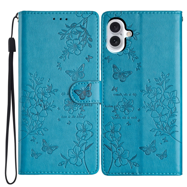 Butterflies and Flowers Leather Phone Case, Series 4