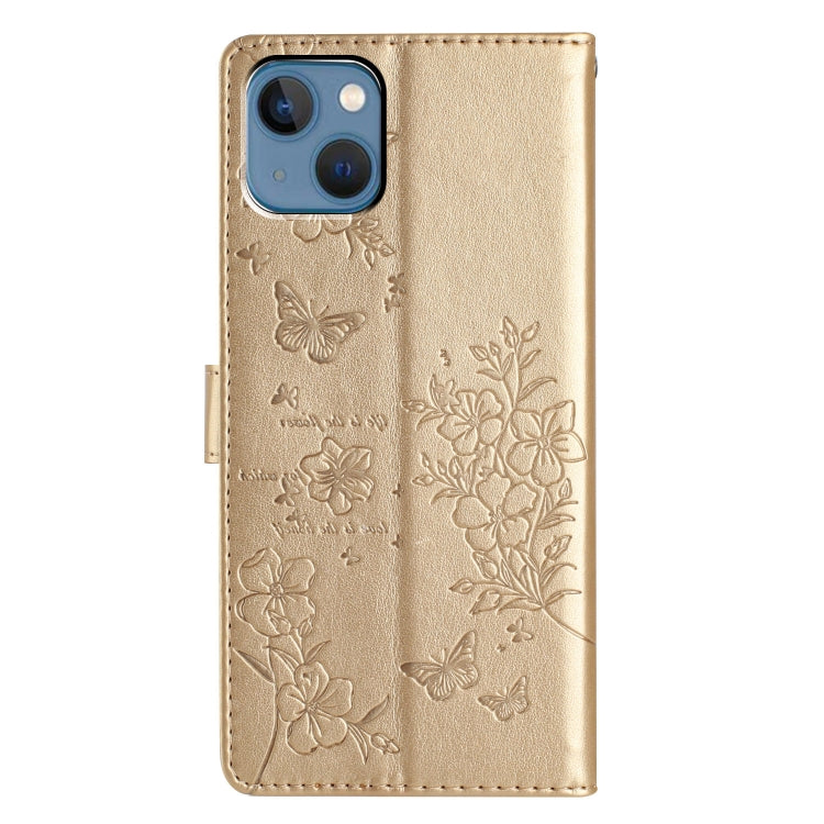 Butterflies and Flowers Leather Phone Case, Series 6