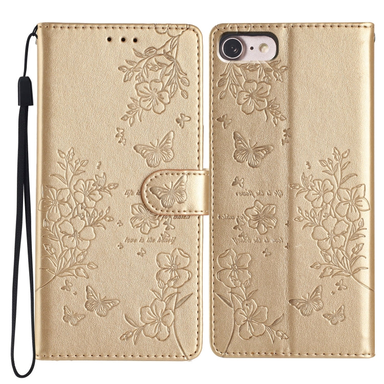 Butterflies and Flowers Leather Phone Case, Series 4