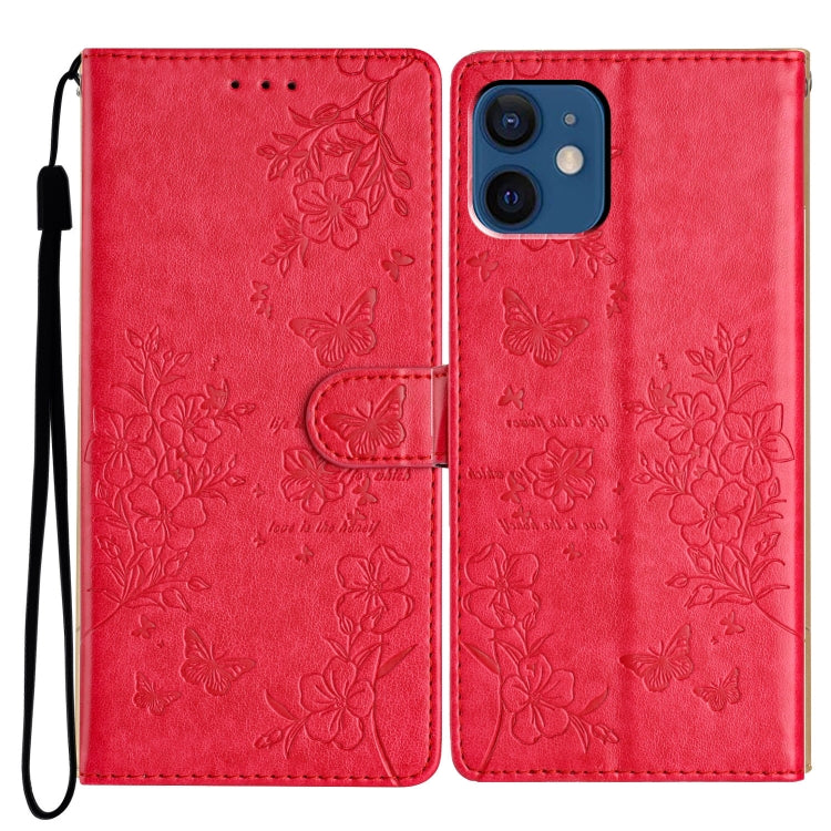 Butterflies and Flowers Leather Phone Case, Series 4