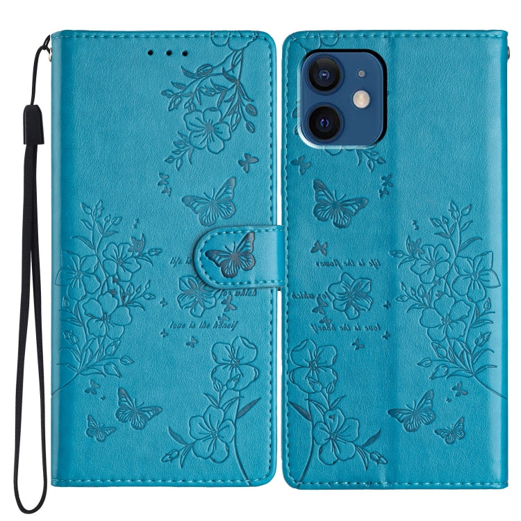 Butterflies and Flowers Leather Phone Case, Series 4