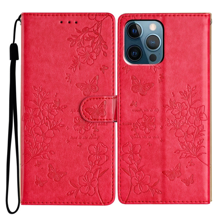 Butterflies and Flowers Leather Phone Case, Series 3