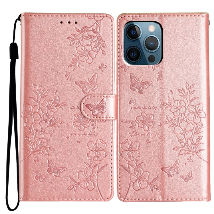 Butterflies and Flowers Leather Phone Case, Series 3