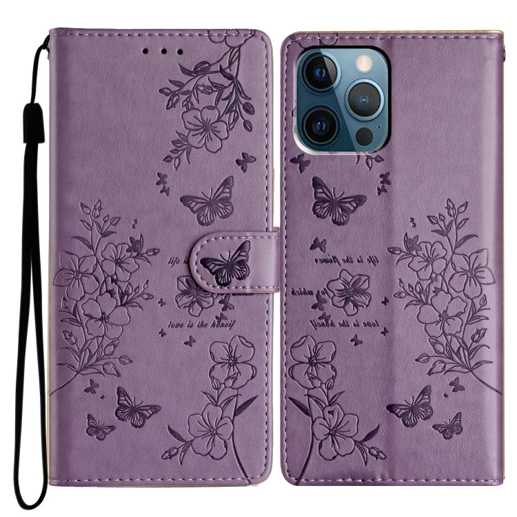 Butterflies and Flowers Leather Phone Case, Series 3