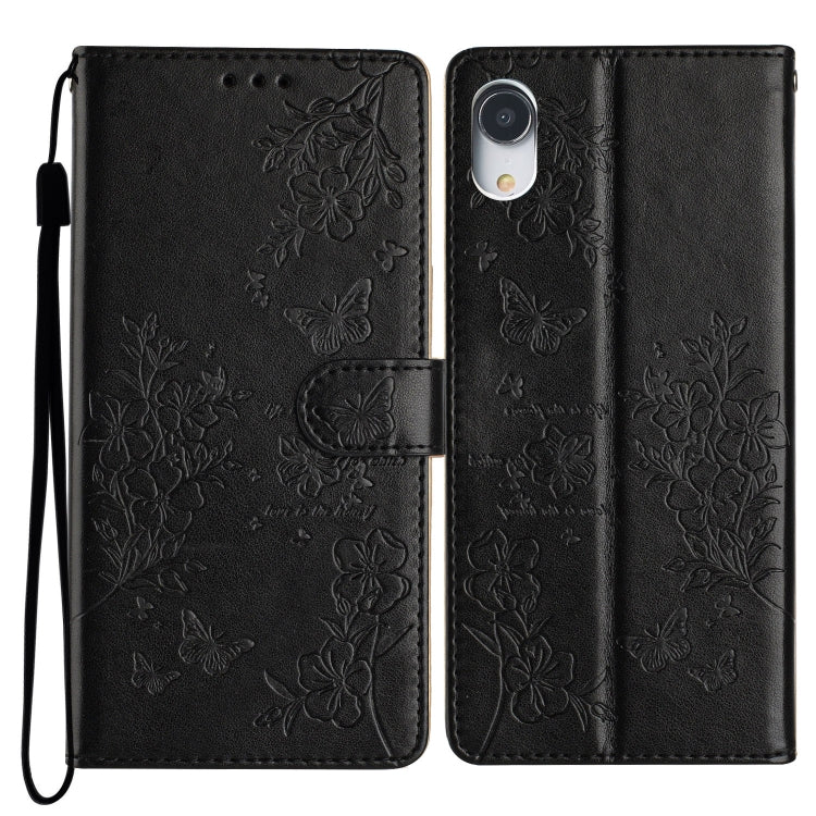 Butterflies and Flowers Leather Phone Case, Series 1