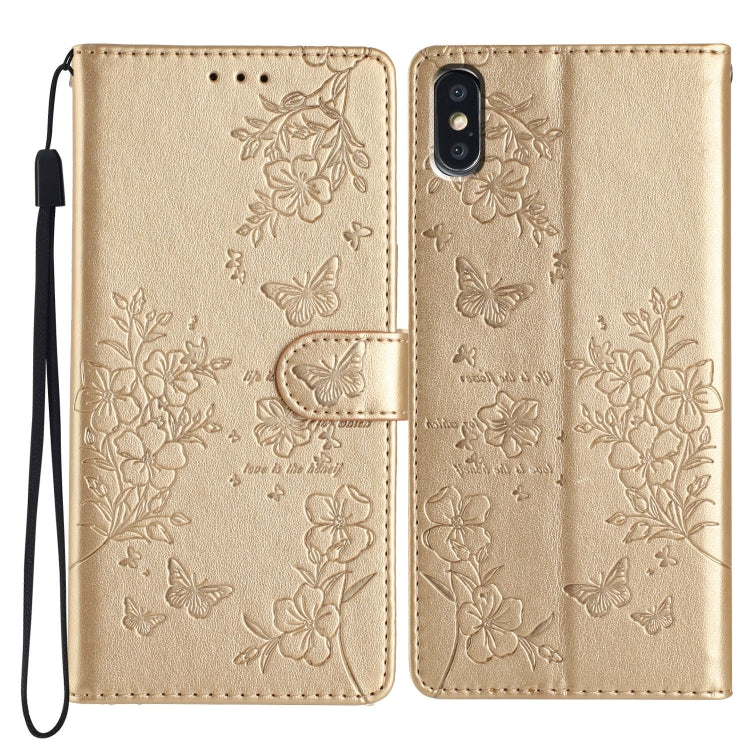 Butterflies and Flowers Leather Phone Case, Series 3