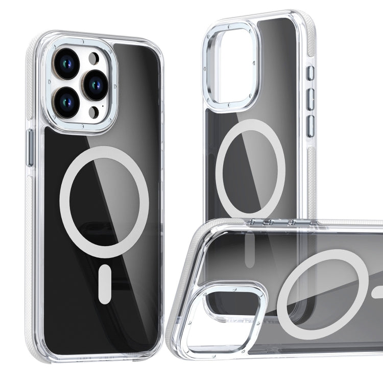 Magsafe Dual-Color Transparent Black Full Coverage Phone Case, Series 3