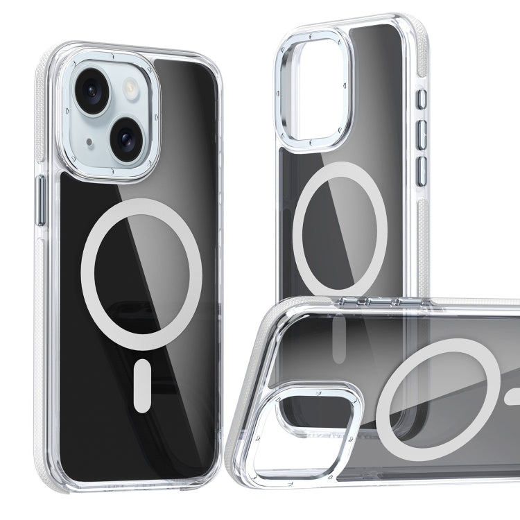 Magsafe Dual-Color Transparent Black Full Coverage Phone Case, Series 2