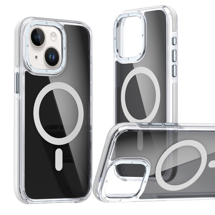 Magsafe Dual-Color Transparent Black Full Coverage Phone Case, Series 3