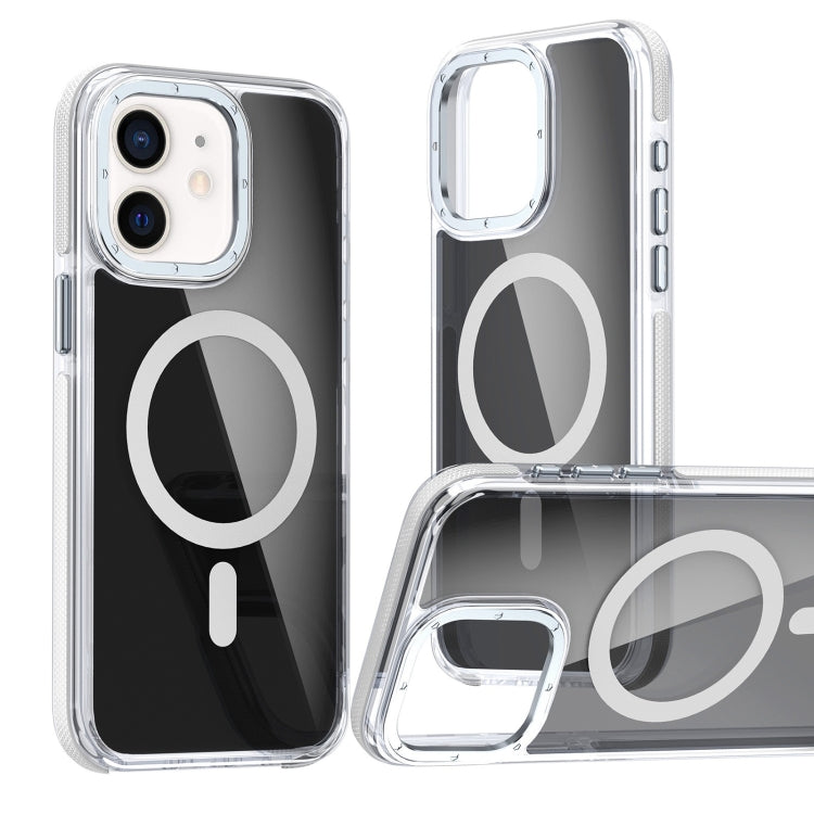 Magsafe Dual-Color Transparent Black Full Coverage Phone Case, Series 2