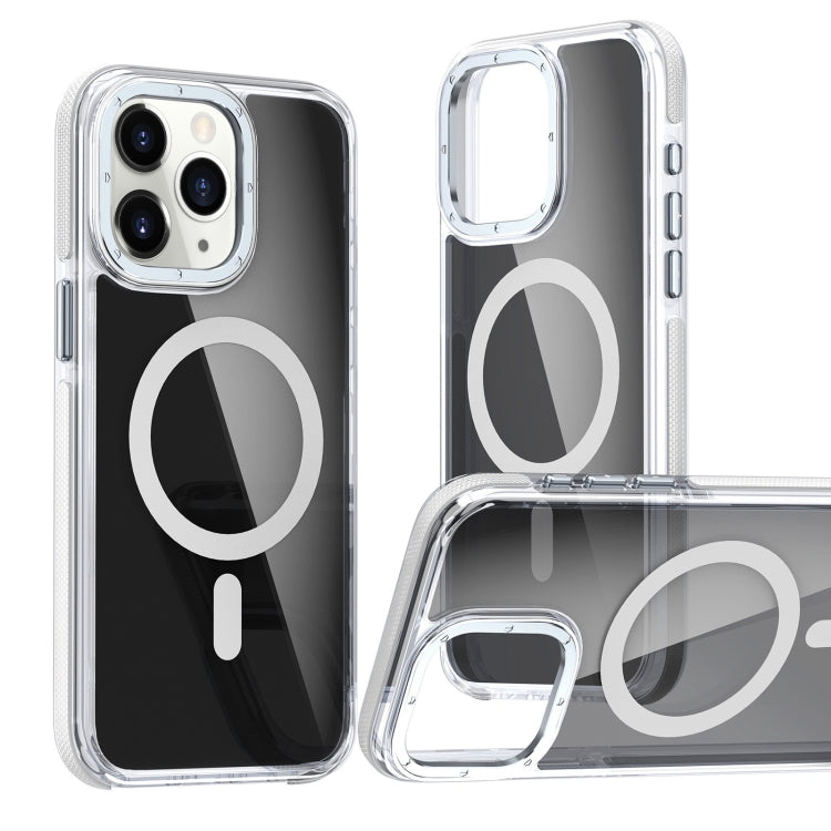 Magsafe Dual-Color Transparent Black Full Coverage Phone Case, Series 2