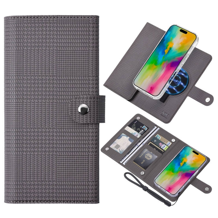 ViLi GHA-C Series RFID MagSafe Magnetic Flip Leather Phone Case, Series 3