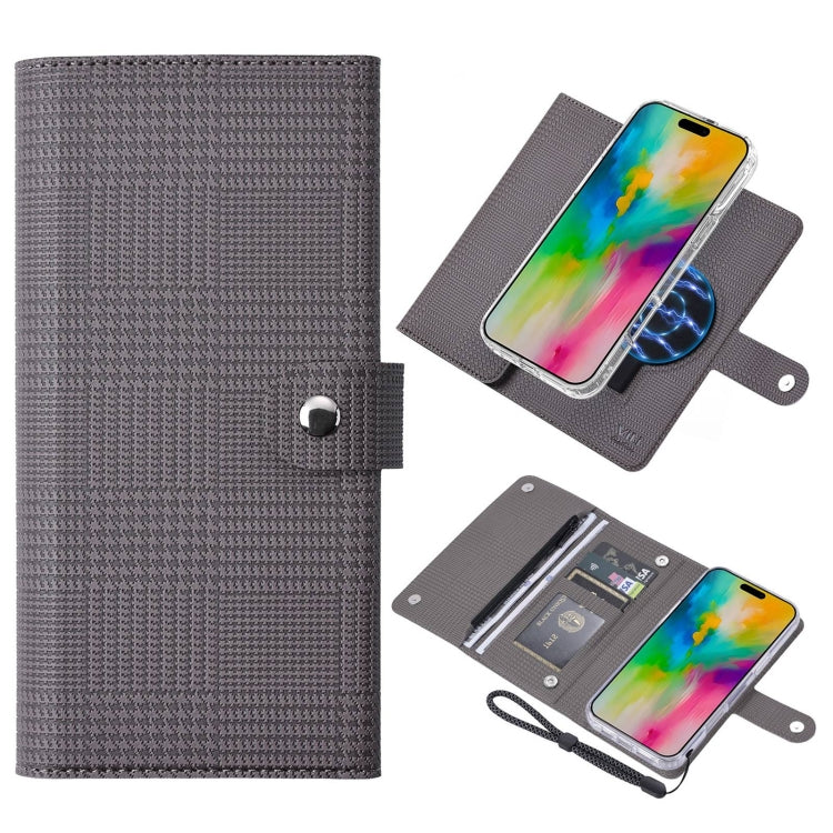 ViLi GHB-C Series RFID MagSafe Magnetic Flip Leather Phone Case, Series 1