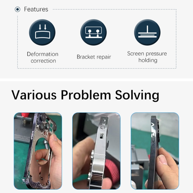 TBK-215C Middle Frame Deformation + Screen Pressure Holding + Bending Correction Repair Fixture