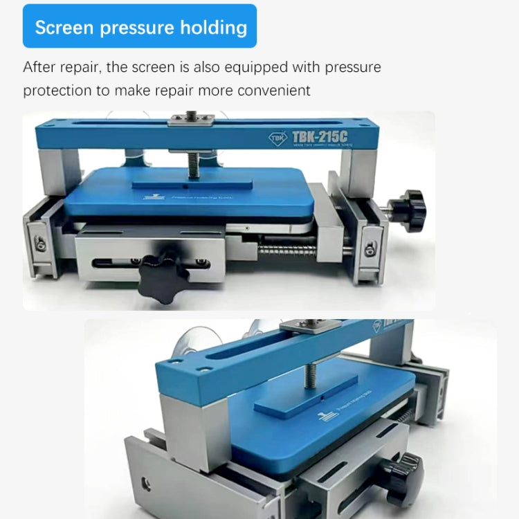 TBK-215C Middle Frame Deformation + Screen Pressure Holding + Bending Correction Repair Fixture