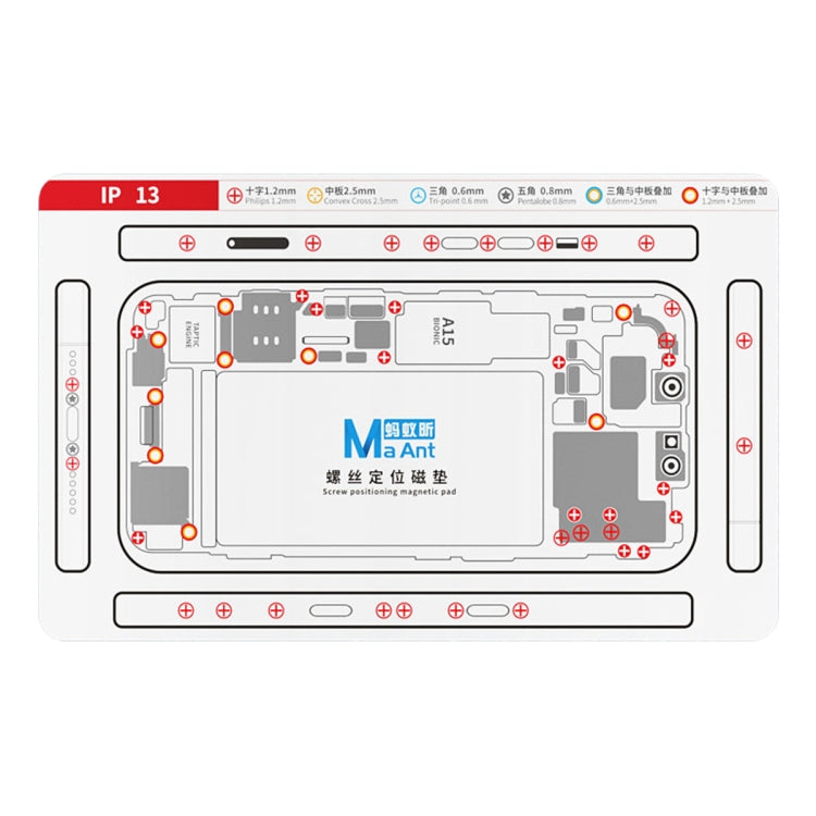 MaAnt Double-sided Screw Positioning Flexible Soft Magnetic Pad My Store