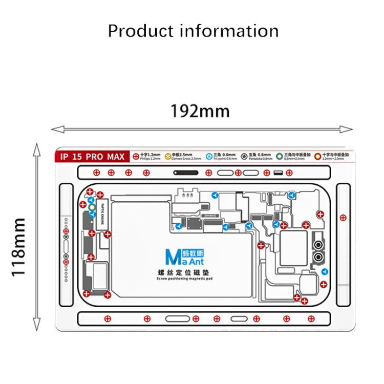 MaAnt Double-sided Screw Positioning Flexible Soft Magnetic Pad My Store